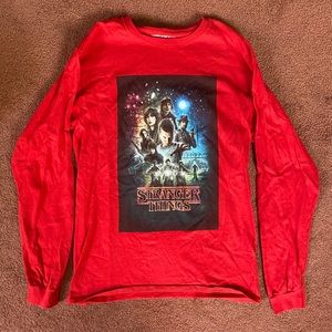 Official Netflix Stranger Things l/s tee